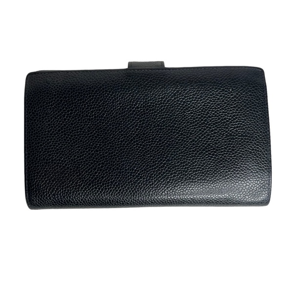 Chanel CC TImeless Caviar Bi-fold Black Wallet - Picture 6 of 13